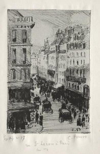 Rue Saint-lazare, Paris — Camille Pissarro