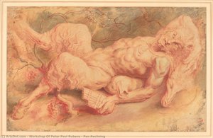 Pan Reclining — Workshop Of Peter Paul Rubens