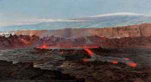 Floor Of Kilauea Caldera — David Howard Hitchcock