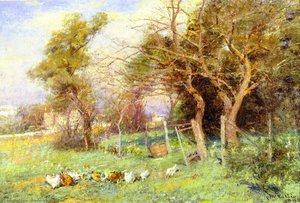 Lumière Du Soleil D'hiver — Frederick Mccubbin