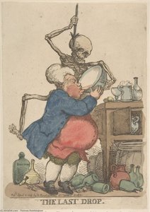 The Last Drop — Thomas Rowlandson