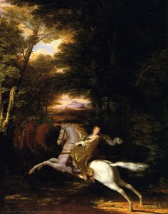 The Flight Of Florimell — Washington Allston