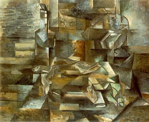 Bottle And Fishes — Georges Braque
