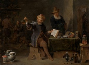 The Village Doctor — David Teniers The Younger