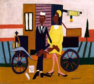Honeymooners — William H. Johnson