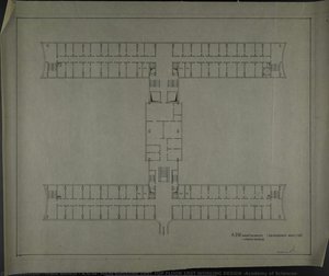 A.d.w. Main Building 1rst Top Floor 1rst Working Design (academy Of Sciences) — Franz Ehrlich
