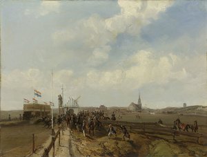 The Race Track At Scheveningen — Charles Rochussen