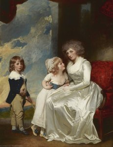 Henrietta, Gräfin Von Warwick, Und Ihre Kinder — George Romney