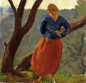 Study In Provence — Augustus Edwin John