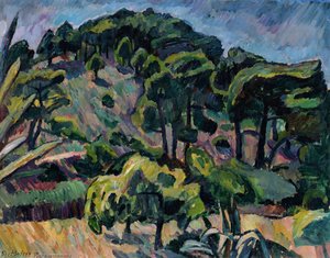 France. Mountain Lavender. — Pyotr Konchalovsky