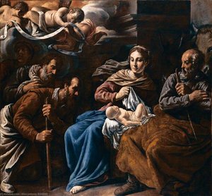 Adoration Of The Shepherds — Marcantonio Bassetti