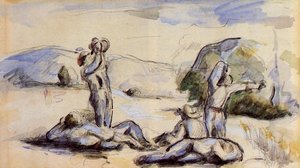 Culegătorii — Paul Cézanne