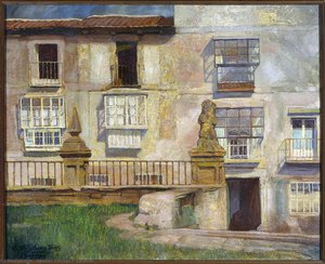 Houses In Segovia — Ignacio Zuloaga Y Zabala