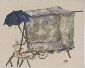 Street Cart — Egon Schiele