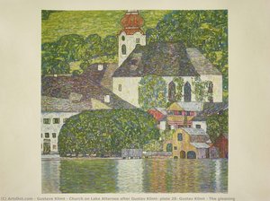 Church On Lake Attersee After Gustav Klimt, Plate 28, Gustav Klimt - The Gleaning — Gustav Klimt