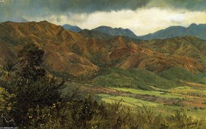 Red Hills Near Kingston, Jamaica — Frederic Edwin Church