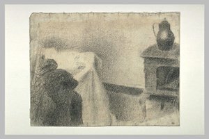 Part Of The Studio — Georges Seurat