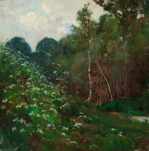 Woodland View With Stream — ბენჯამინ ჰოტონი