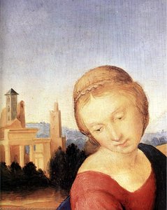 Madonna E Bambino Con Lo St. Giovanni (dettaglio) — Raffaello
