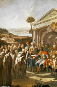 Béla Iii Founding The Cistercian Monastery At Szentgotthárd In 1183 — István Dorffmeister