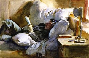 Uomo Che Legge — John Singer Sargent