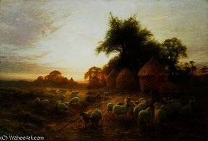 Yon Yellow Sunset Dying In The West — Joseph Farquharson
