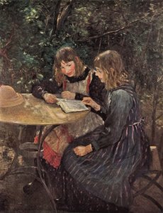 The Daughters Of The Artist — Fritz Von Uhde