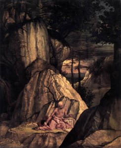 St Jerome In The Wilderness — 洛伦佐·洛托