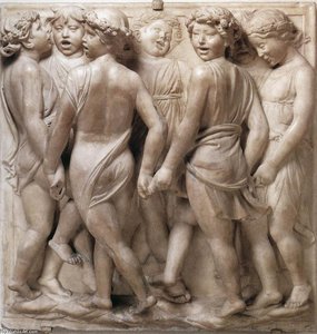 Cantoria: Unteres Erstes Relief — Luca Della Robbia