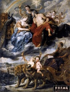 The Meeting Of Marie De M Dicis And Henri Iv At Lyon — Peter Paul Rubens