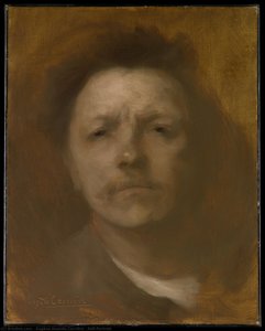 Self-portrait — أوجين أناتول كاريير