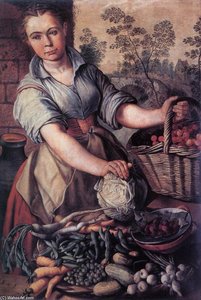 Vegetable Seller — Joachim Beuckelaer