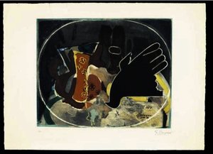 Pitcher Et Oiseau — Georges Braque