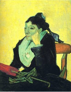 Retrato Martine Ginoux (l’arlésienne) — Vincent Van Gogh