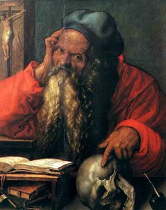 Saint Jerome Et La Vulgate, Lisbonne — Albrecht Dürer