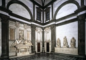 Vista Della Cappella Dei Medici — Michelangelo Buonarroti