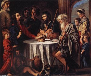 The Supper At Emmaus — Antoine Le Nain