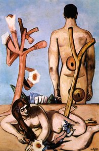 Man And Woman, Collection Dr. And Mrs. St — Max Beckmann
