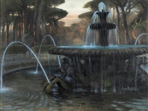 Rome. Fontana Dei Cavalli Marini — Kazimierz Stabrowski