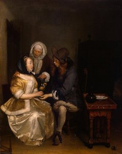 The Glass Of Lemonade — Gerard Ter Borch