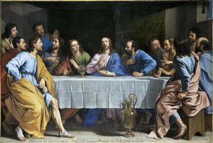The Last Supper, Known As The Little Supper — Philippe De Champaigne
