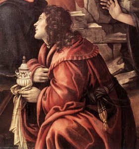 Adoration Of The Magi (detail) — Filippino Lippi