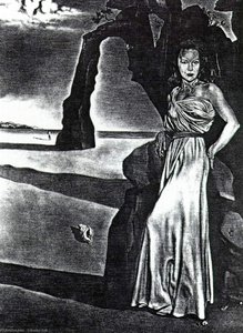 Portrait Of Mrs. Ann Woodward, 1954 — Salvador Dalí