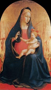 Madonna And Child Of The Grapes — Fra Angelico