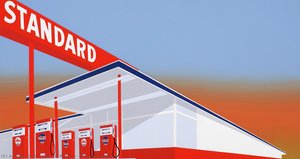 Estação Padrão — Edward Ruscha