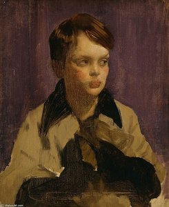 Portrait Of Maurice Lambert — George Washington Thomas Lambert