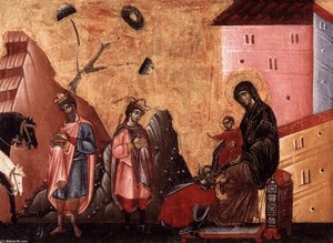 Adoration Of The Magi — Guido Da Siena
