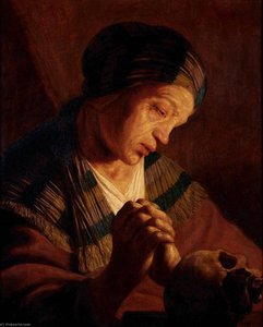 Magdalena In Meditation — Jan Andrea Lievens Jan Lievens