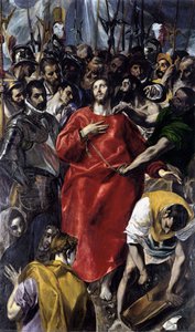 Odela Kristusa (el Espolio) — El Greco
