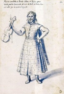 Costume Della Figura Allegorica ''musica'' — Giuseppe Arcimboldo